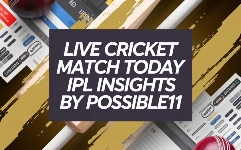 live cricket match today ipl